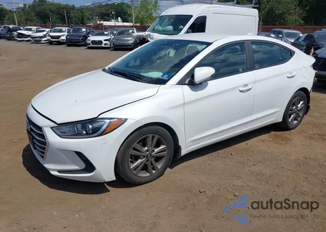 2018 Hyundai Elantra Sel из США, поврежденный, VIN 5NPD84LF5JH358572